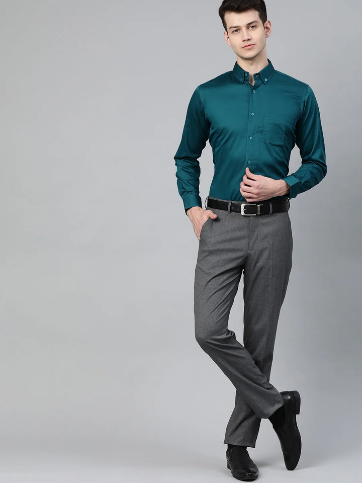 100% Cotton Formal Shirts for Men : Slim Fit
