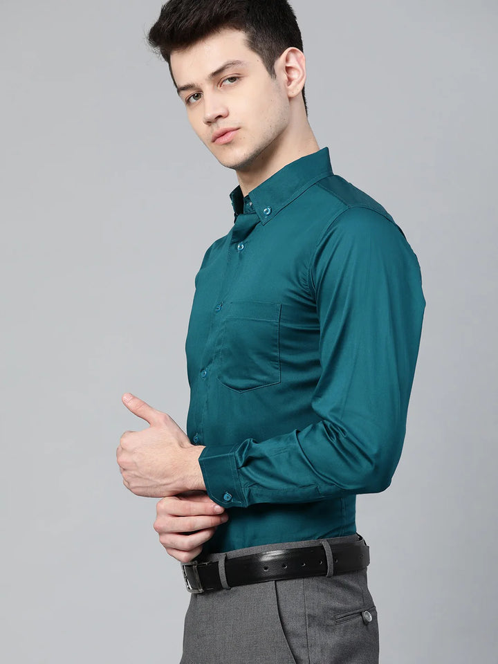 100% Cotton Formal Shirts for Men : Slim Fit