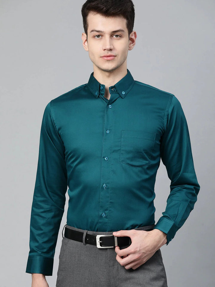 100% Cotton Formal Shirts for Men : Slim Fit