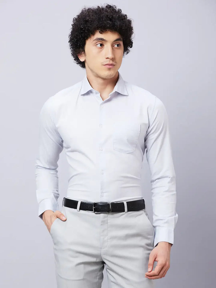 100% Cotton Formal Shirts for Men : Slim Fit