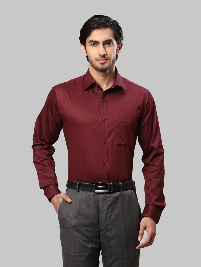 100% Cotton Formal Shirts for Men : Slim Fit