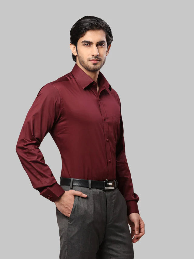 100% Cotton Formal Shirts for Men : Slim Fit