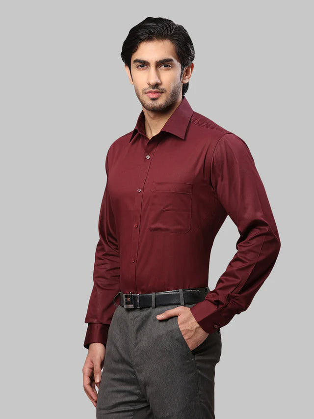 100% Cotton Formal Shirts for Men : Slim Fit