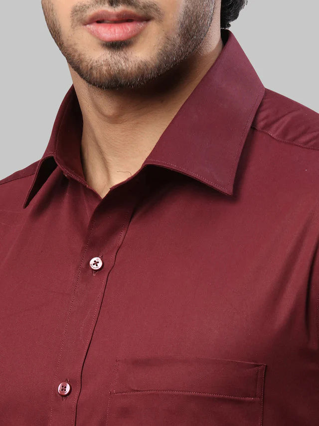 100% Cotton Formal Shirts for Men : Slim Fit