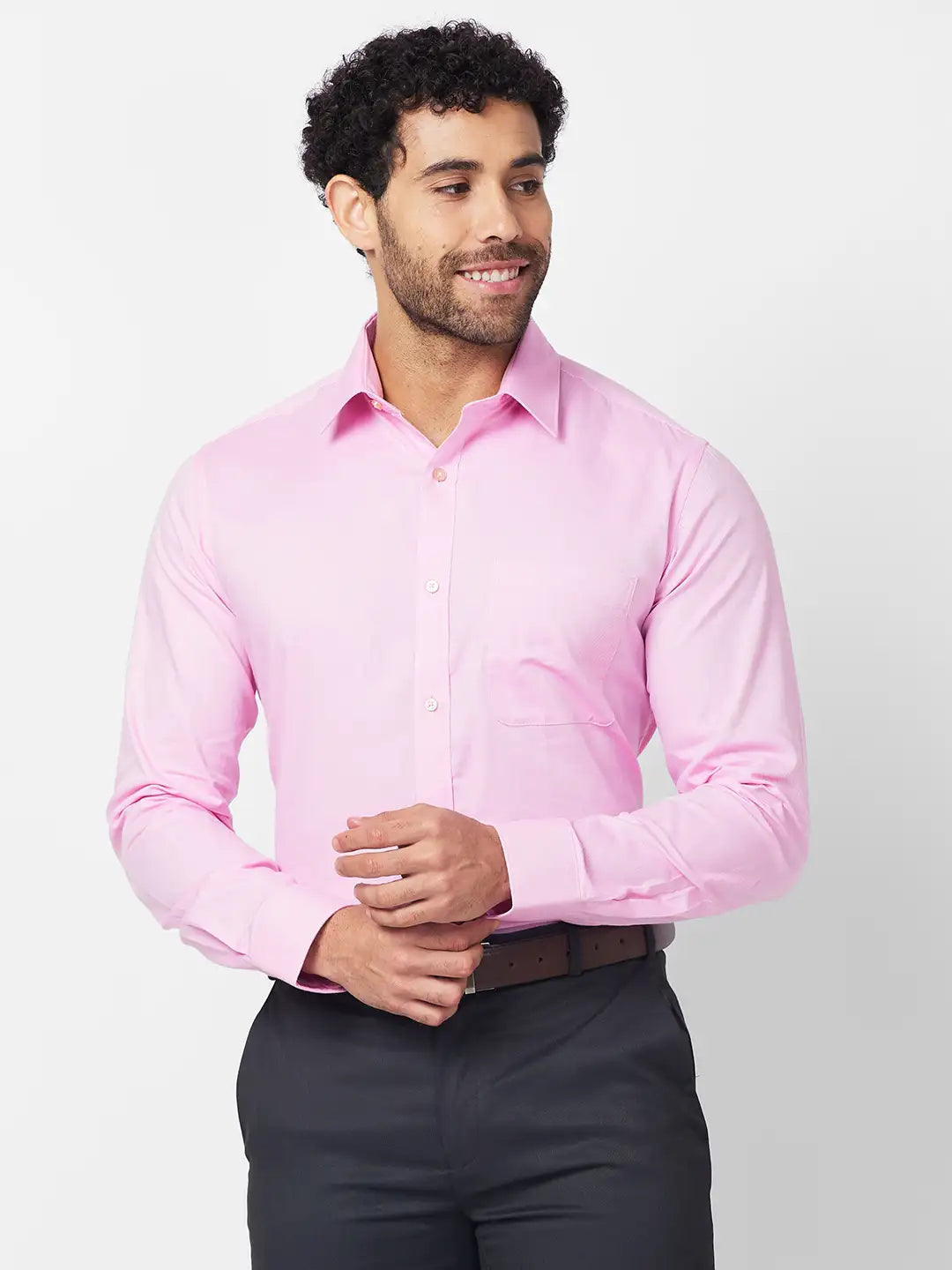 100% Cotton Formal Shirts for Men : Slim Fit