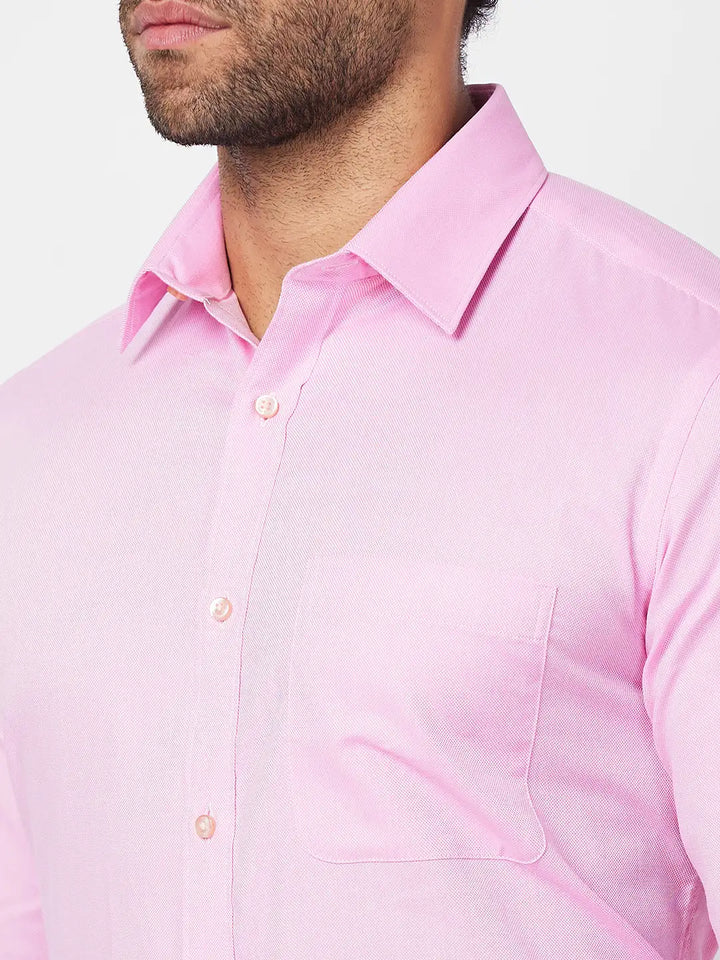 100% Cotton Formal Shirts for Men : Slim Fit