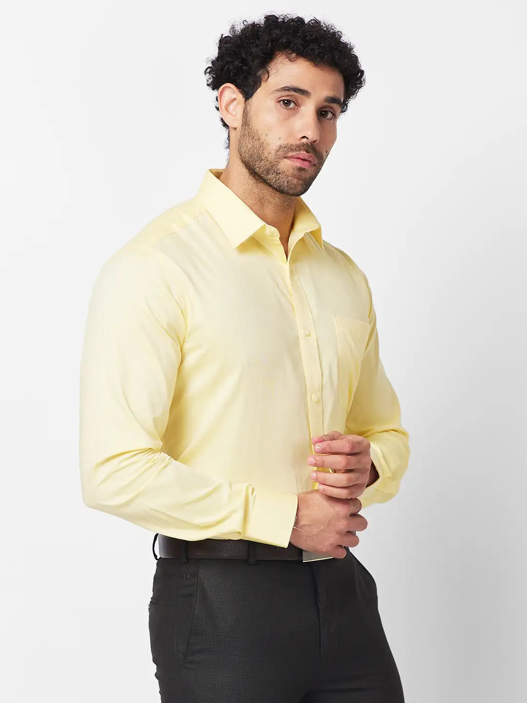 100% Cotton Formal Shirts for Men : Slim Fit