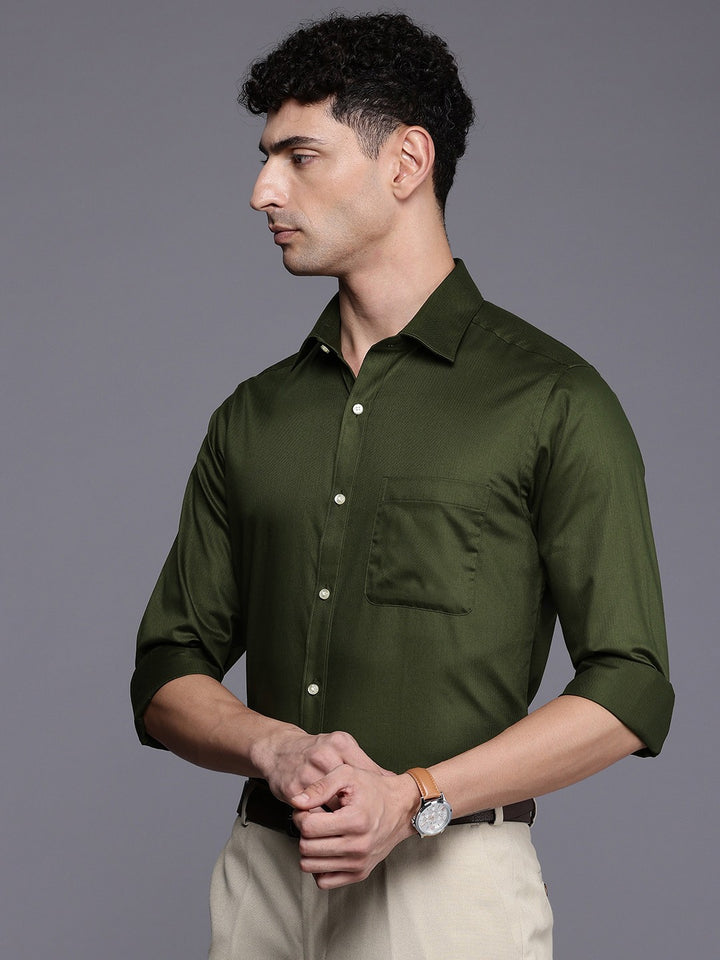100% Cotton Formal Shirts for Men : Slim Fit